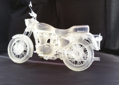 Royal Enfield Bullet 500 SLA transparant