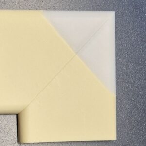 Corner piece molding Karmann T4 (flaw)